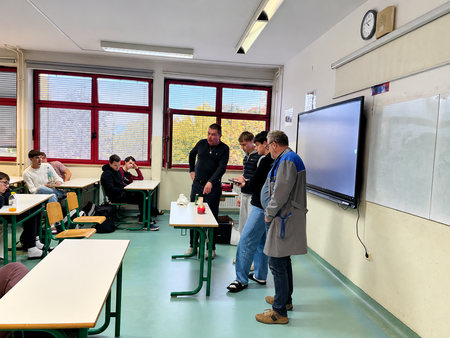 Delavnica o kakovosti zraka za dijake Srednje šole Krško
